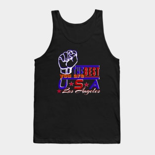 surfing festival in Los Angeles You Are The Best USA Iron fist design Tank Top